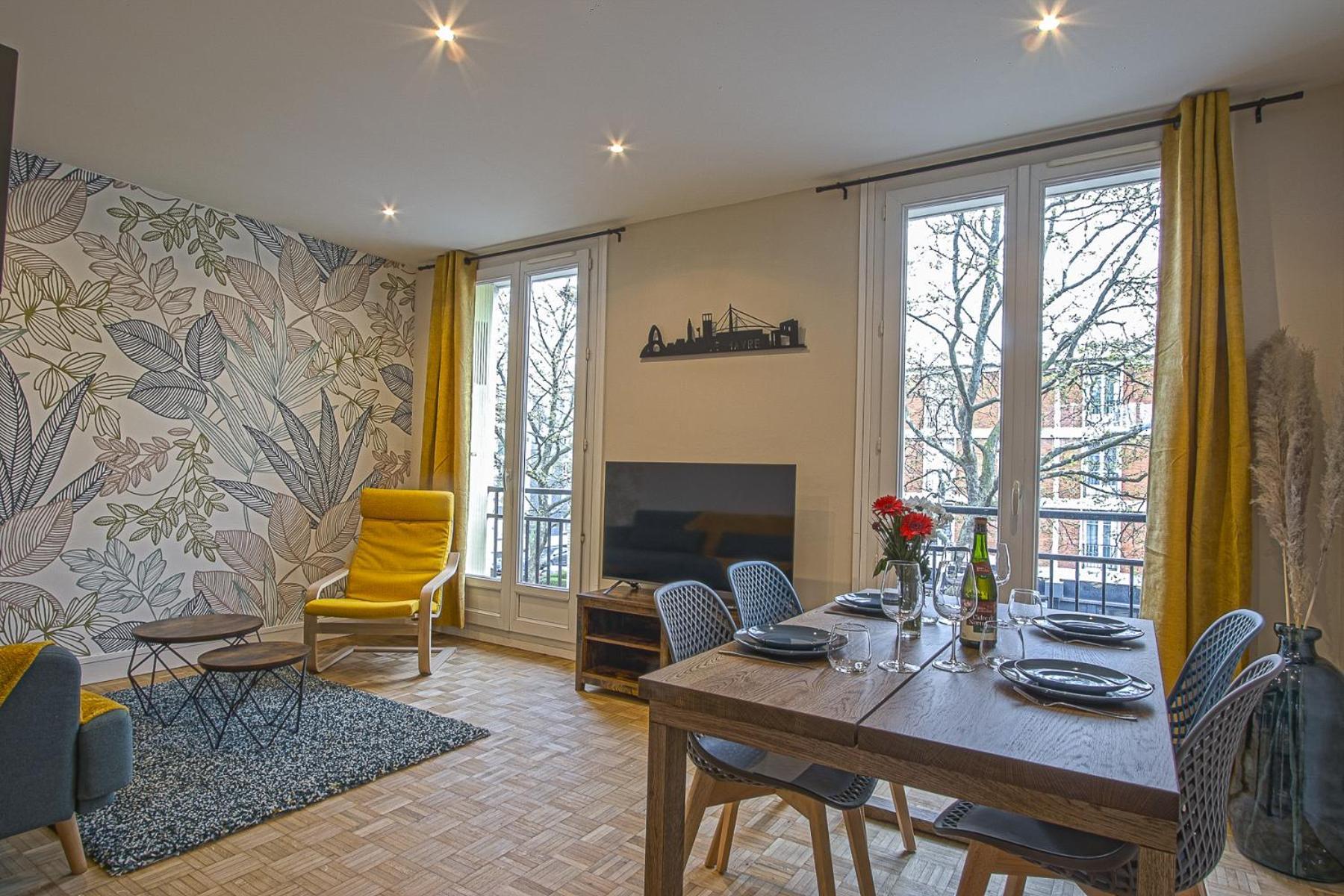L'Escapade Oceane, Appartement Avec Parking เลออาฟร์ ภายนอก รูปภาพ